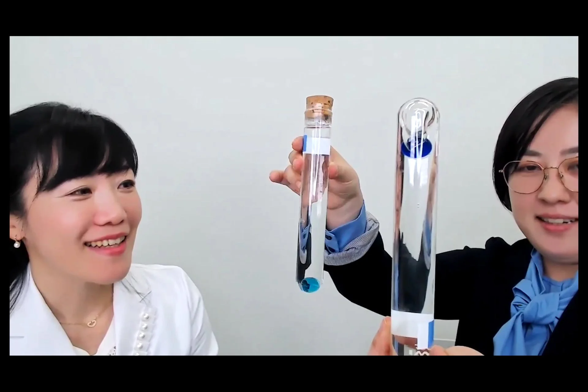 実験デモンストレーションの様子