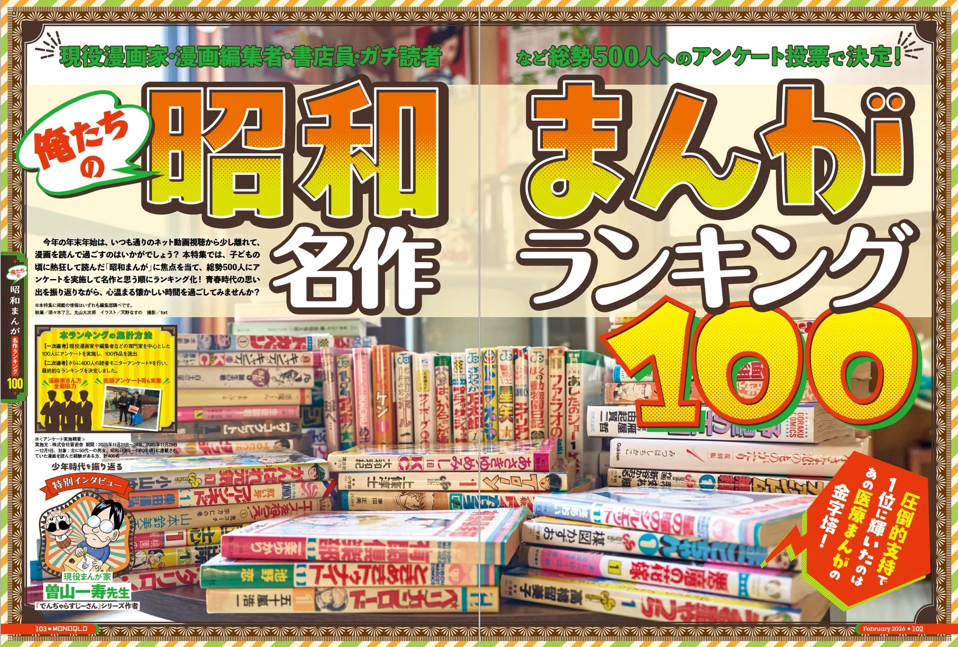 昭和まんが名作ランキング