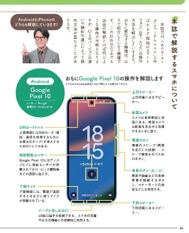 Androidの操作解説