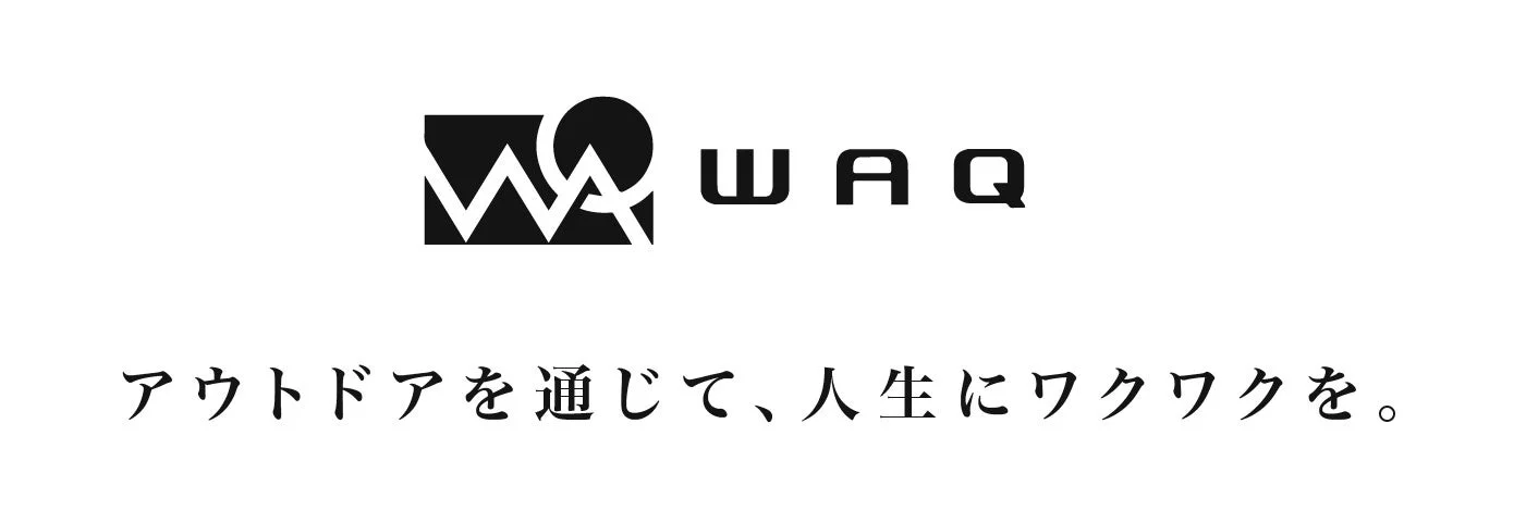WAQブランドロゴとスローガン