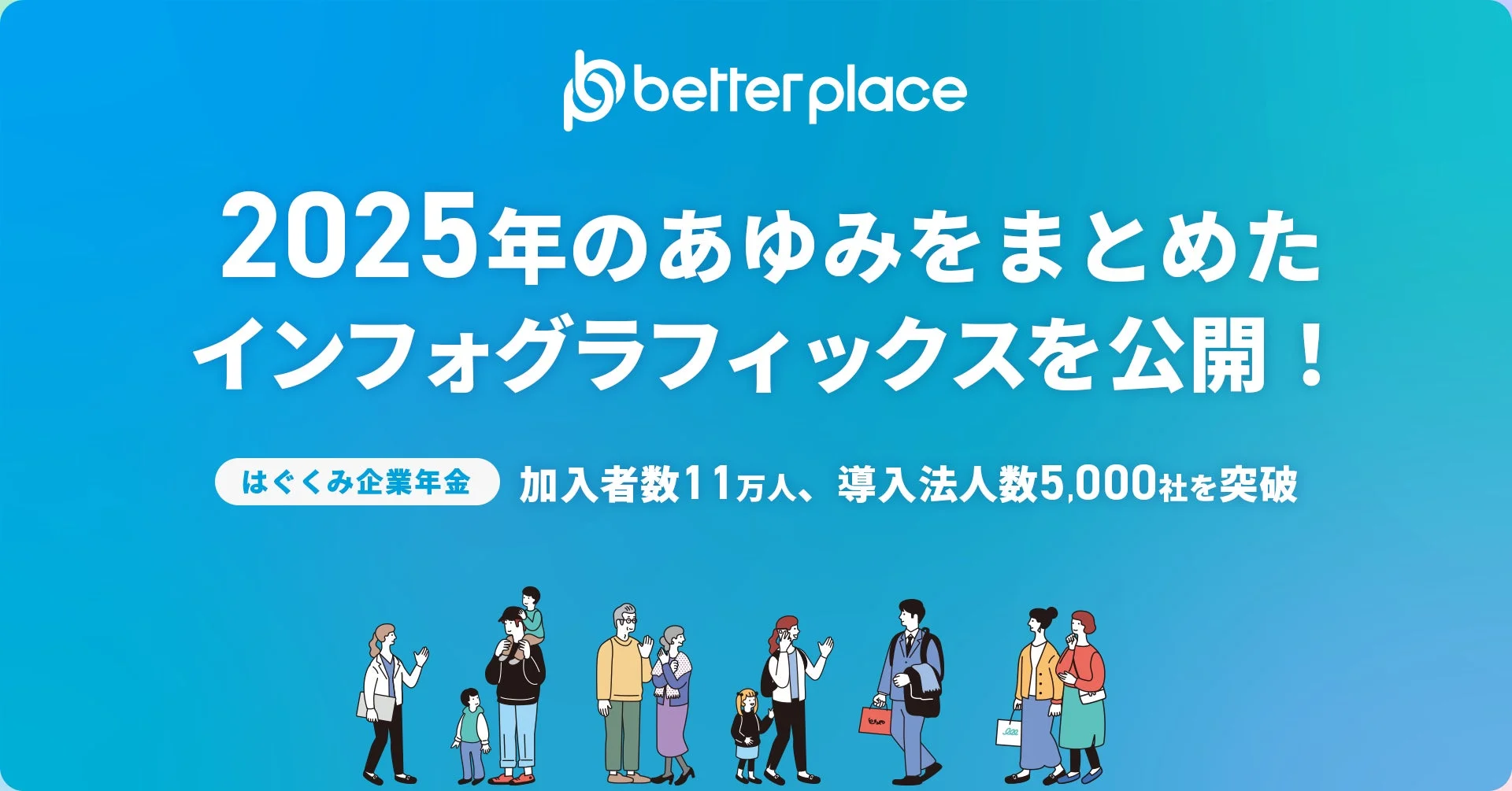 2025年の成長をまとめたインフォグラフィックス
