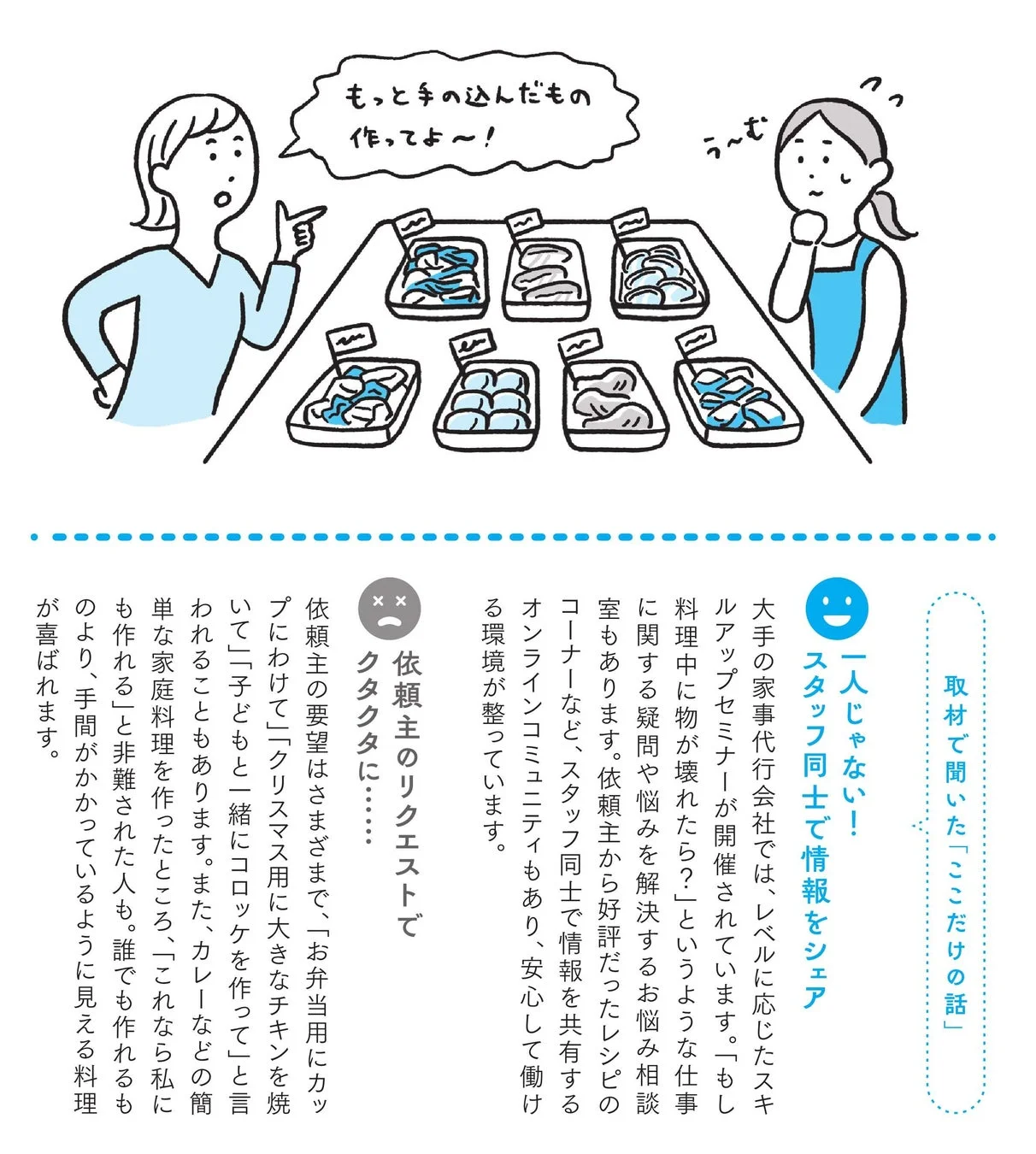 家事代行のページ