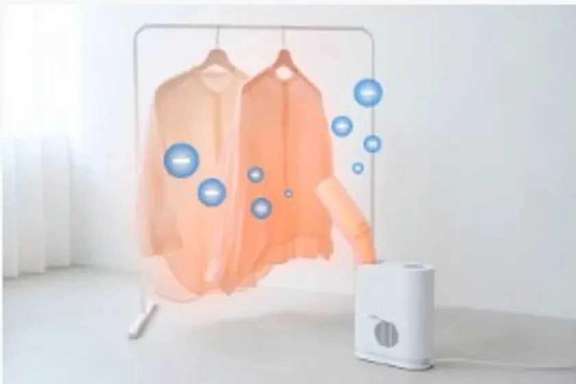 洗濯物乾燥の様子