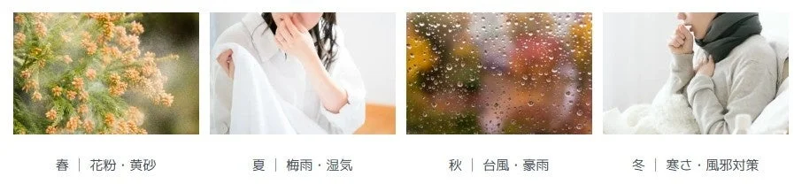 季節ごとの気候変動と対策