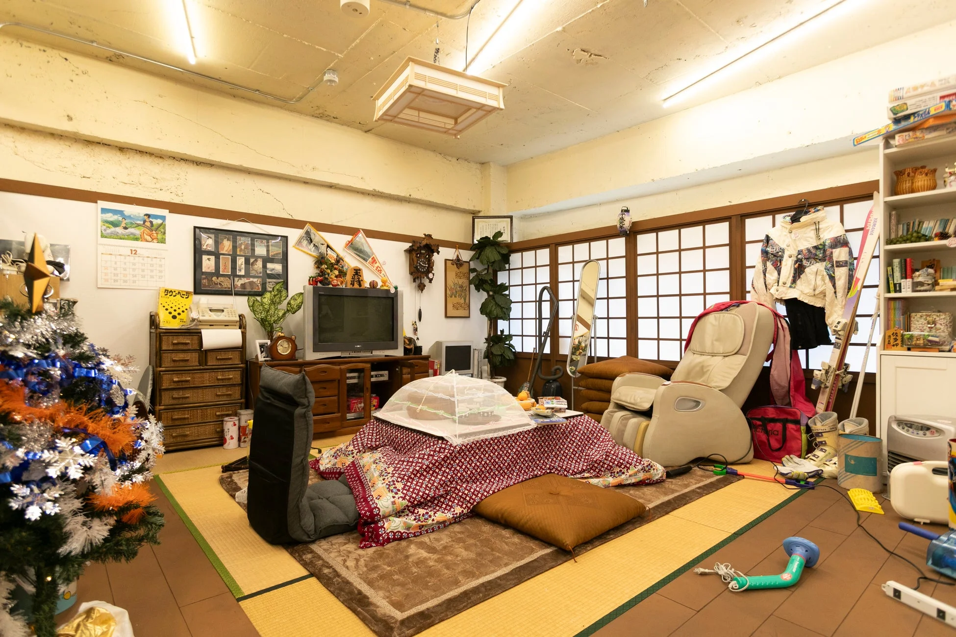 平成レトロな居間