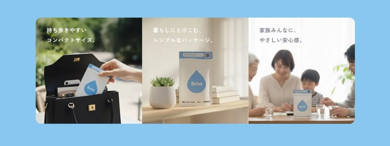 シンプルなパッケージデザイン