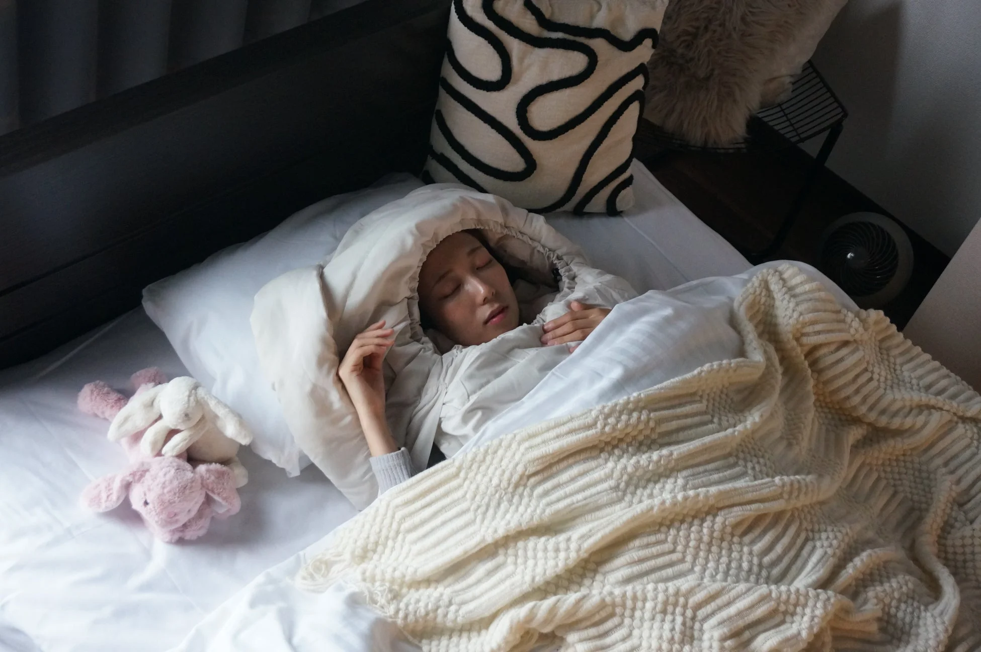 寝る時の寒さ対策に