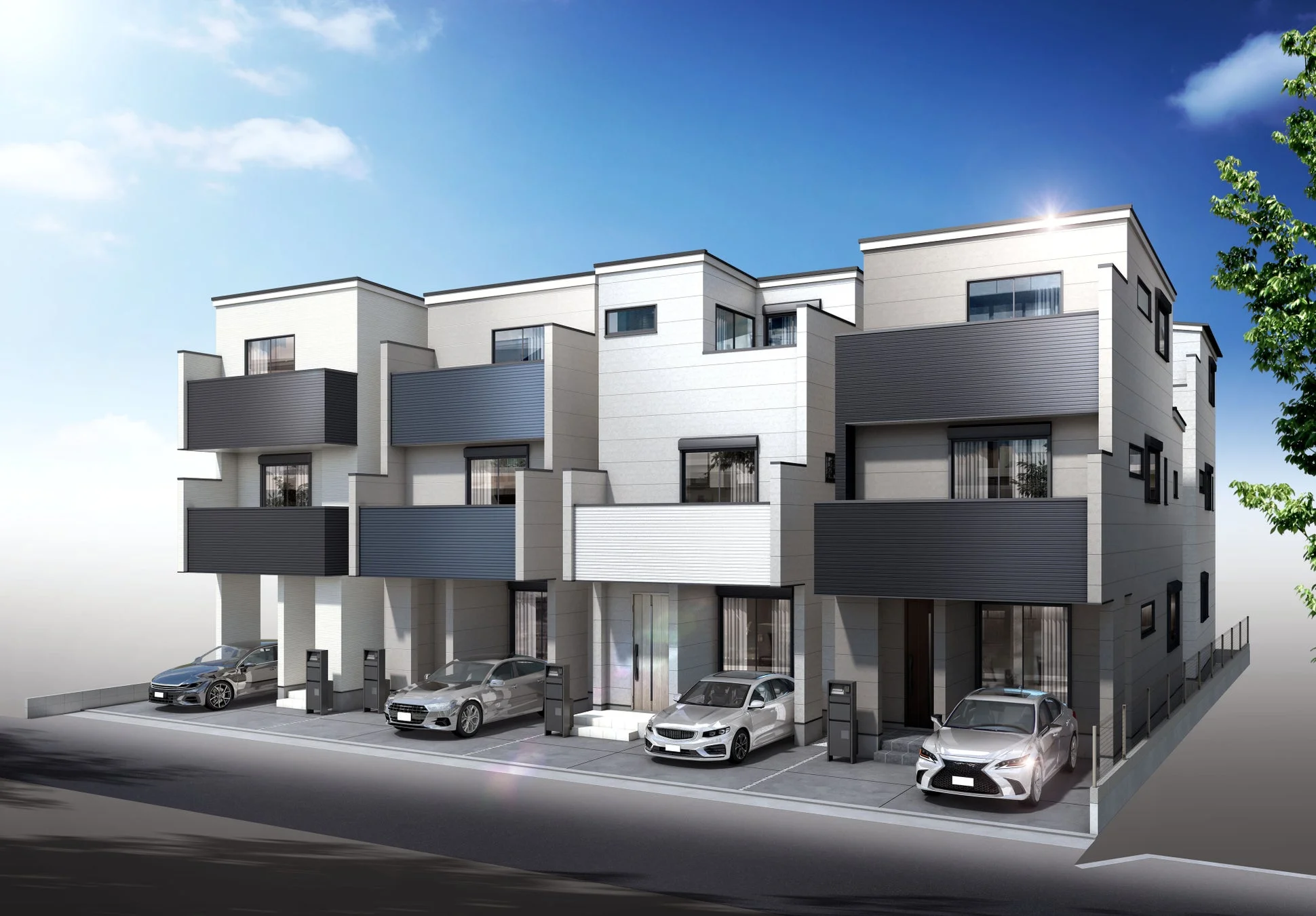 集合住宅の外観