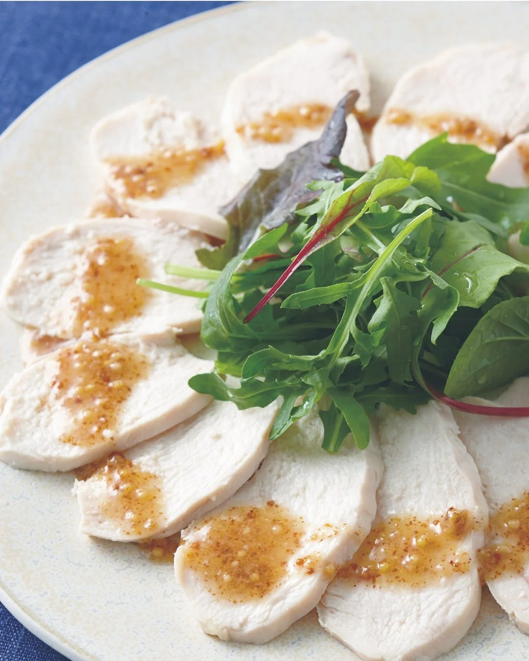 鶏ハムのカルパッチョ風