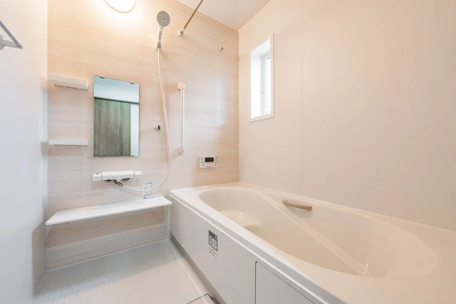 清潔感のあるバスルーム