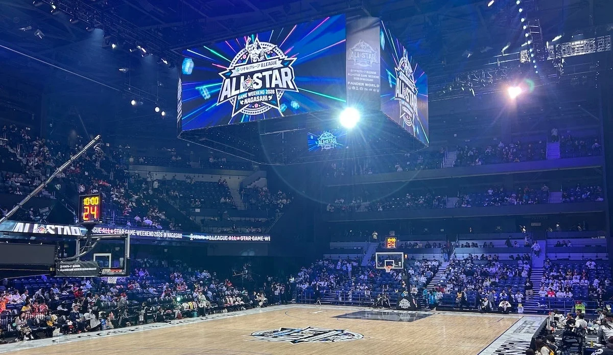 B.LEAGUEオールスターゲームの様子