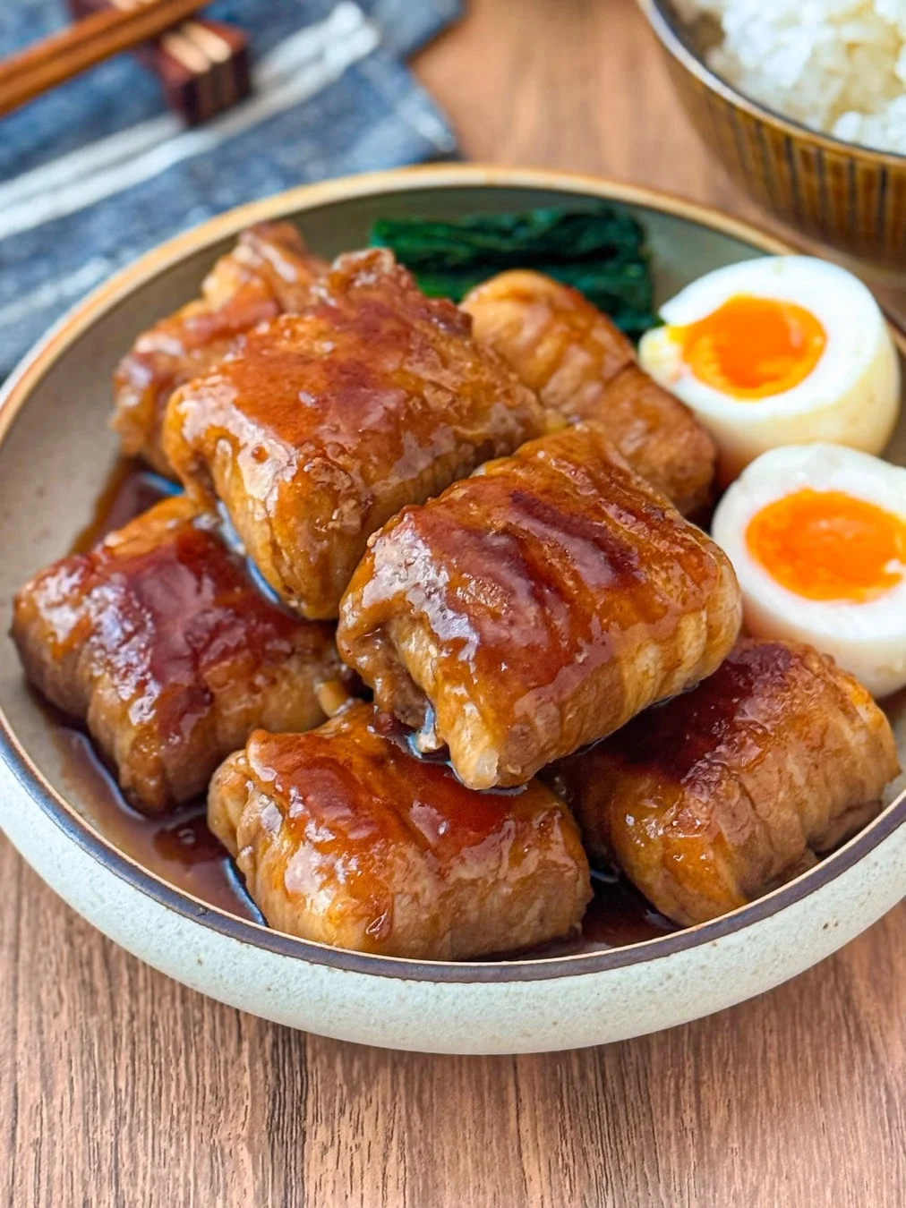 豚バラと厚揚げの角煮風