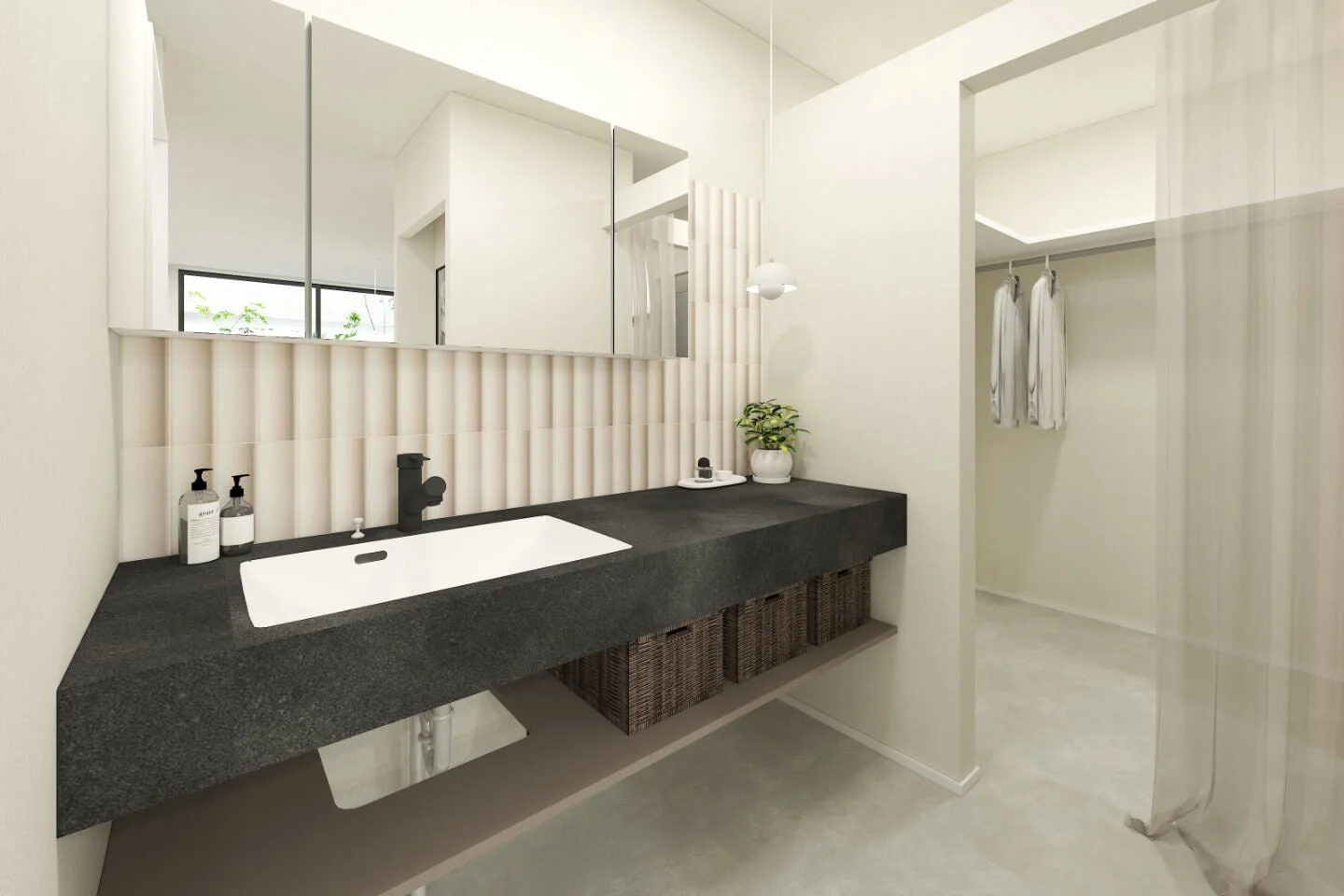 Gハウス西宮モデルハウス 洗面所・クローゼット