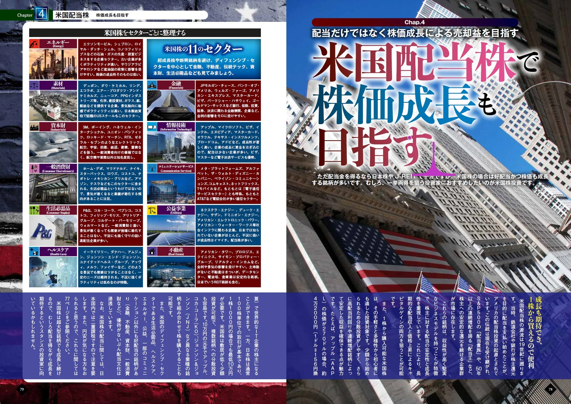 米国株の11のセクター