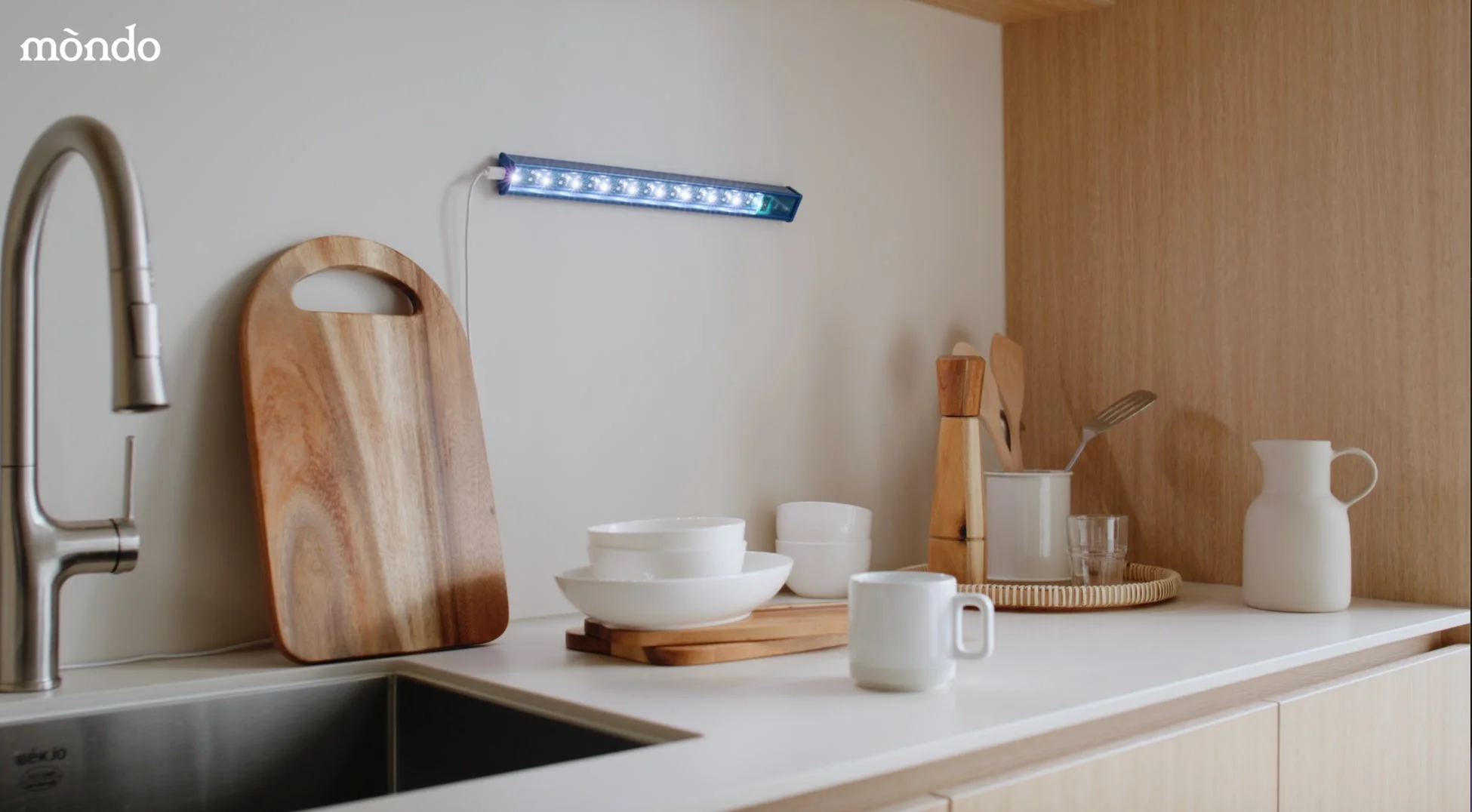 製品付属品、キッチンでの利用イメージ