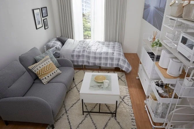 ワンルームコーディネート例