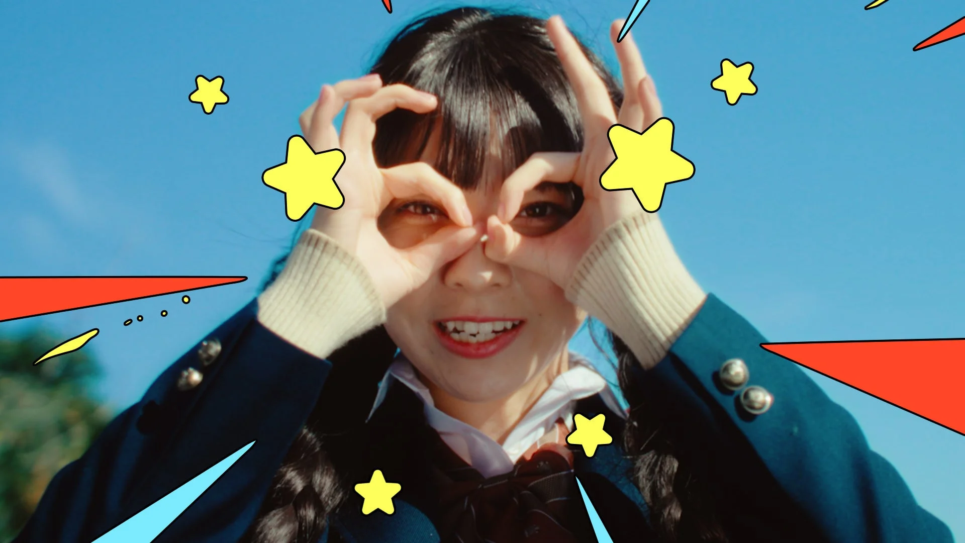 ゼロポーズの女子高生