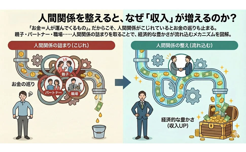 人間関係と収入のメカニズム
