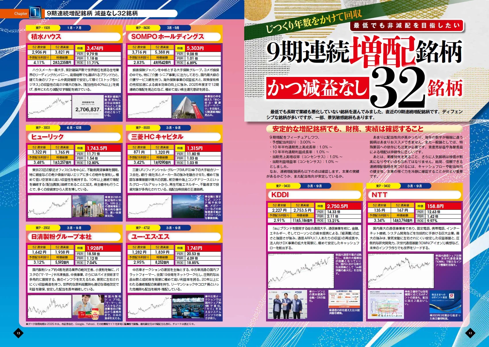 9期連続増配銘柄