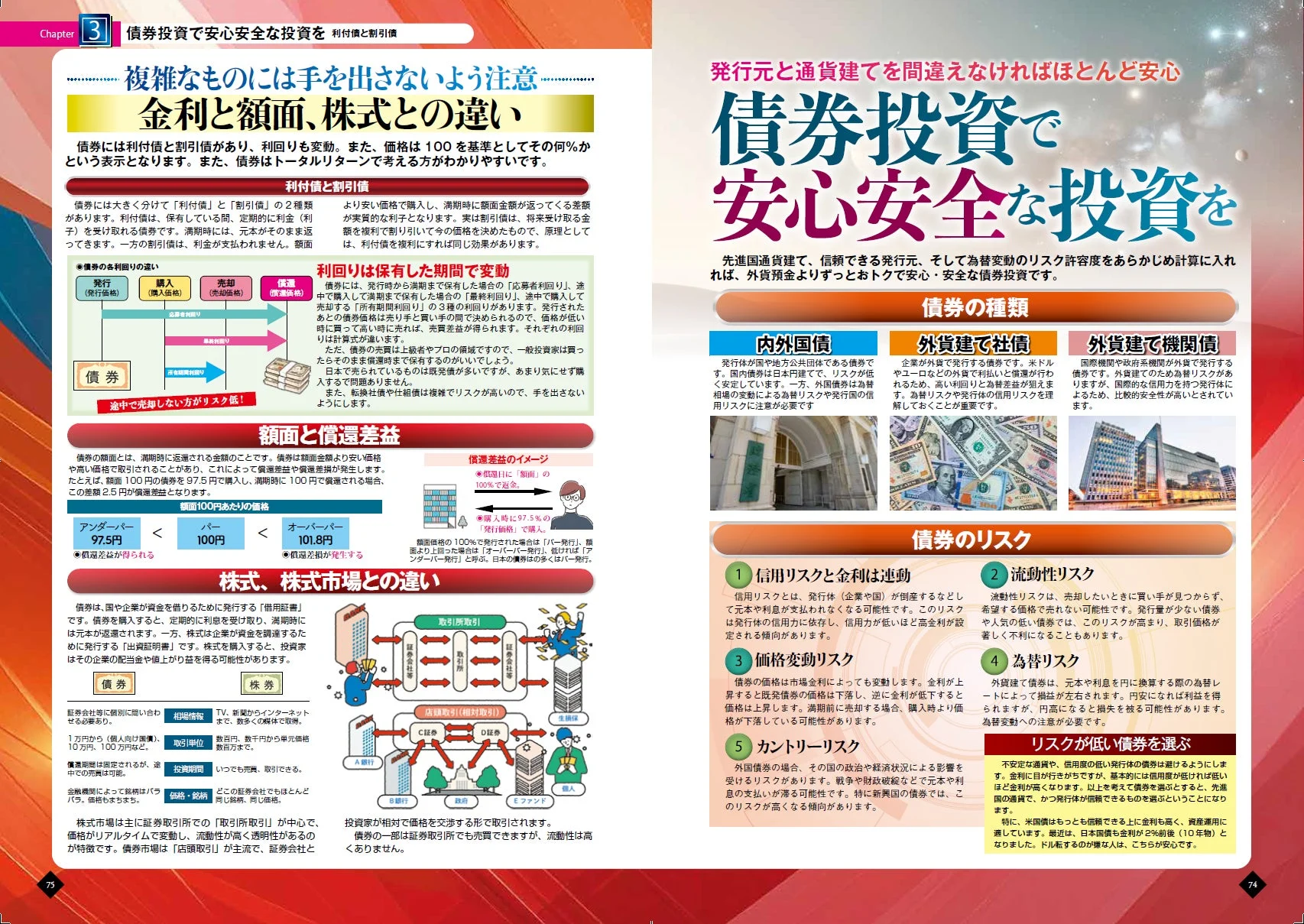 債券投資で安心安全な投資を