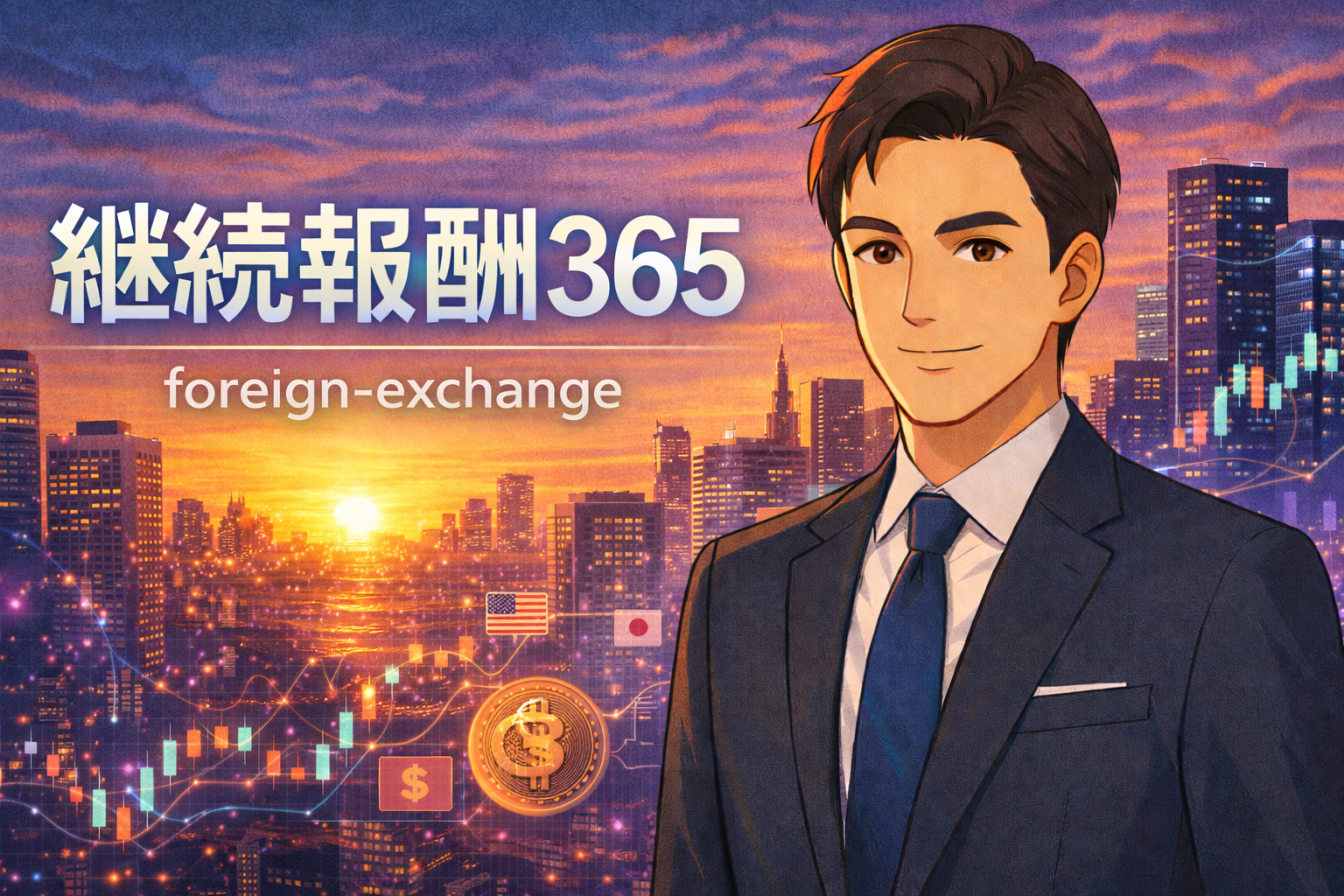 FX（外国為替証拠金取引）は、異なる2つの通貨を売買して、その為替レートの差益（キャピタルゲイン）や、金利差調整分（スワップポイント）による利益を狙う投資です。