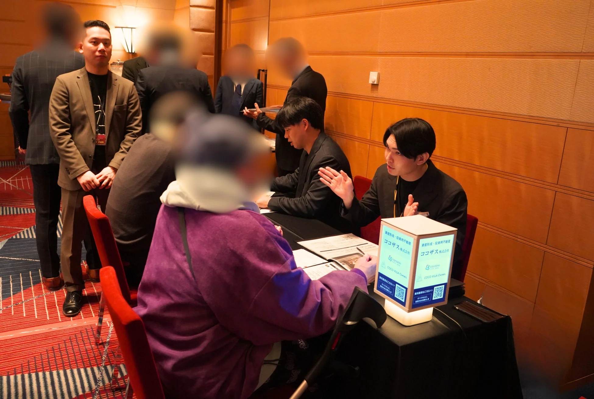 COCO VILLA Ownersのブースの様子