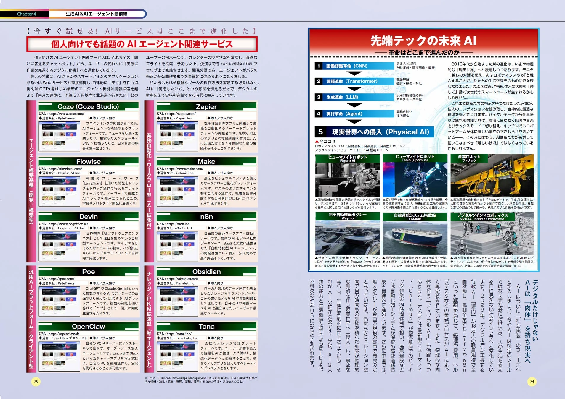 AIエージェント関連サービス
