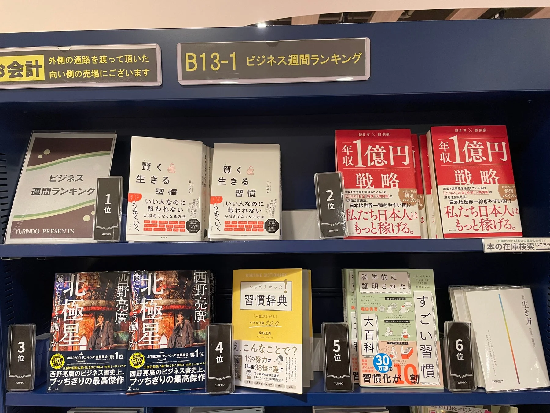 書店での展開例2