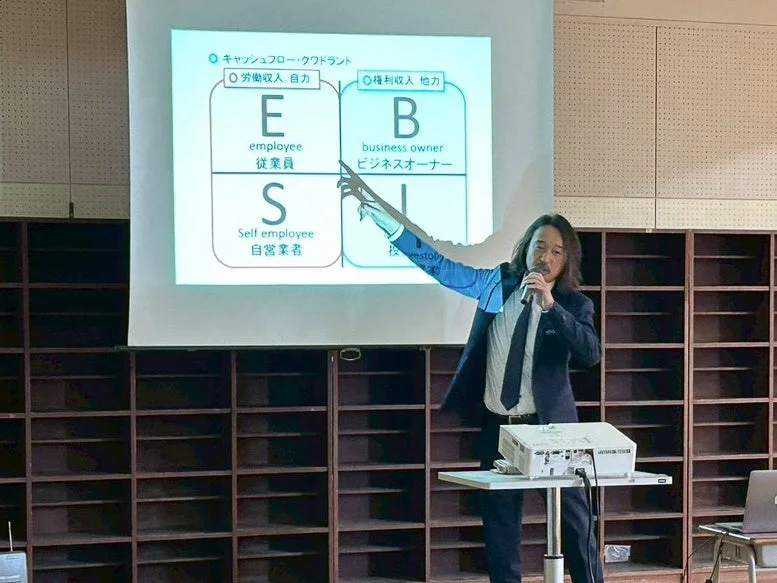 投資の仕組みについて解説する山口氏