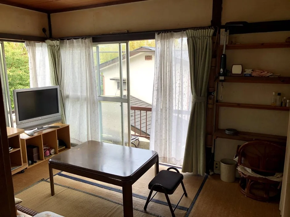 畳敷きの和室リビング