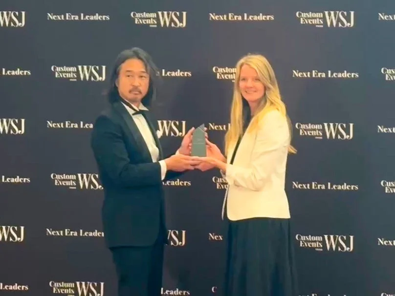 WSJ Next Era Leadersの授賞式の様子